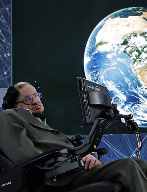 Hawking az űrbe megy