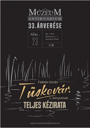 Kalapács alatt a Tüskevár