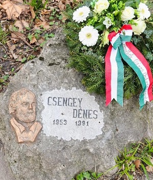 Halálnak 30. évfordulóján Csengey Dénesre emlékeznek 